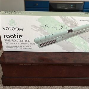 Voloom ROOTIE  3/4” Hair Voluminizing Iron NIB